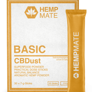 HEMPMATE CBDust prášok BASIC