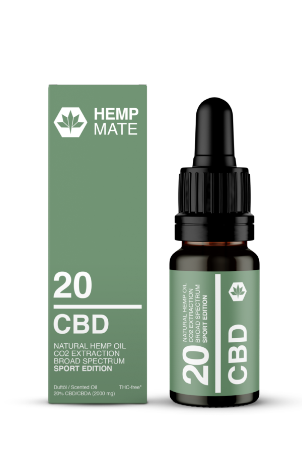 HEMPMATE CBD oil 20% THC free