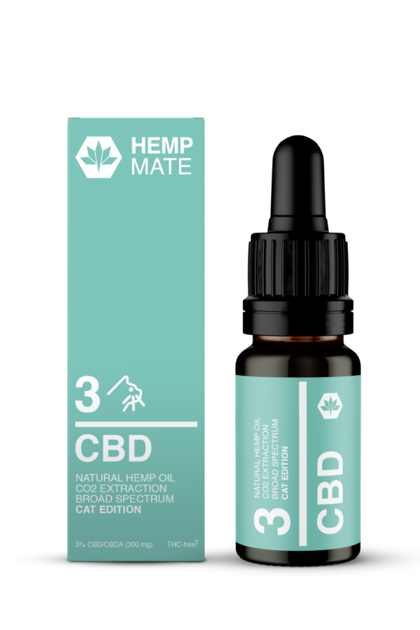 HEMPMATE CBD OLEJ pre mačky