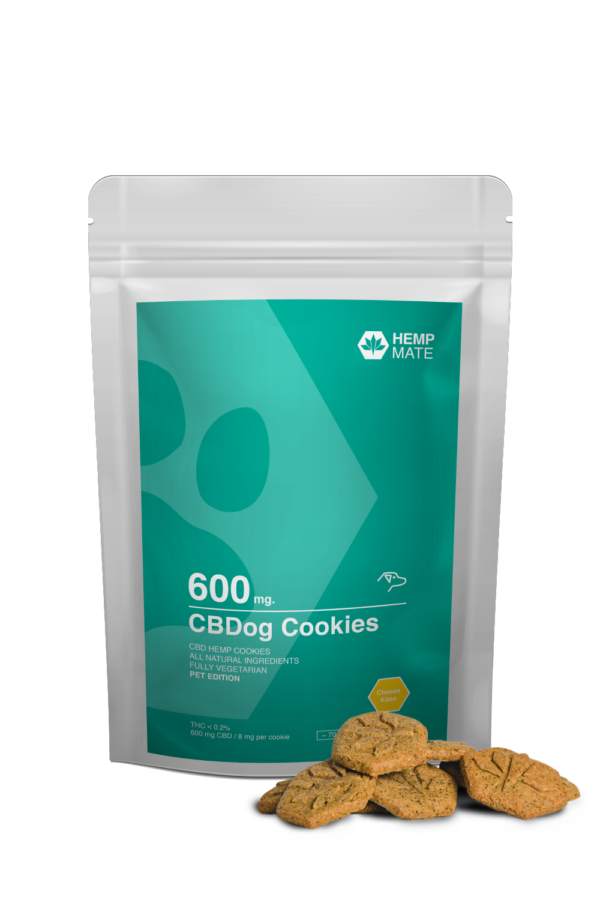 HEMPMATE CBDog Cookies - granule pre psov s CBD