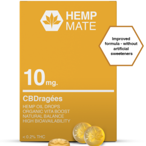 HEMPMATE CBD dražé 10